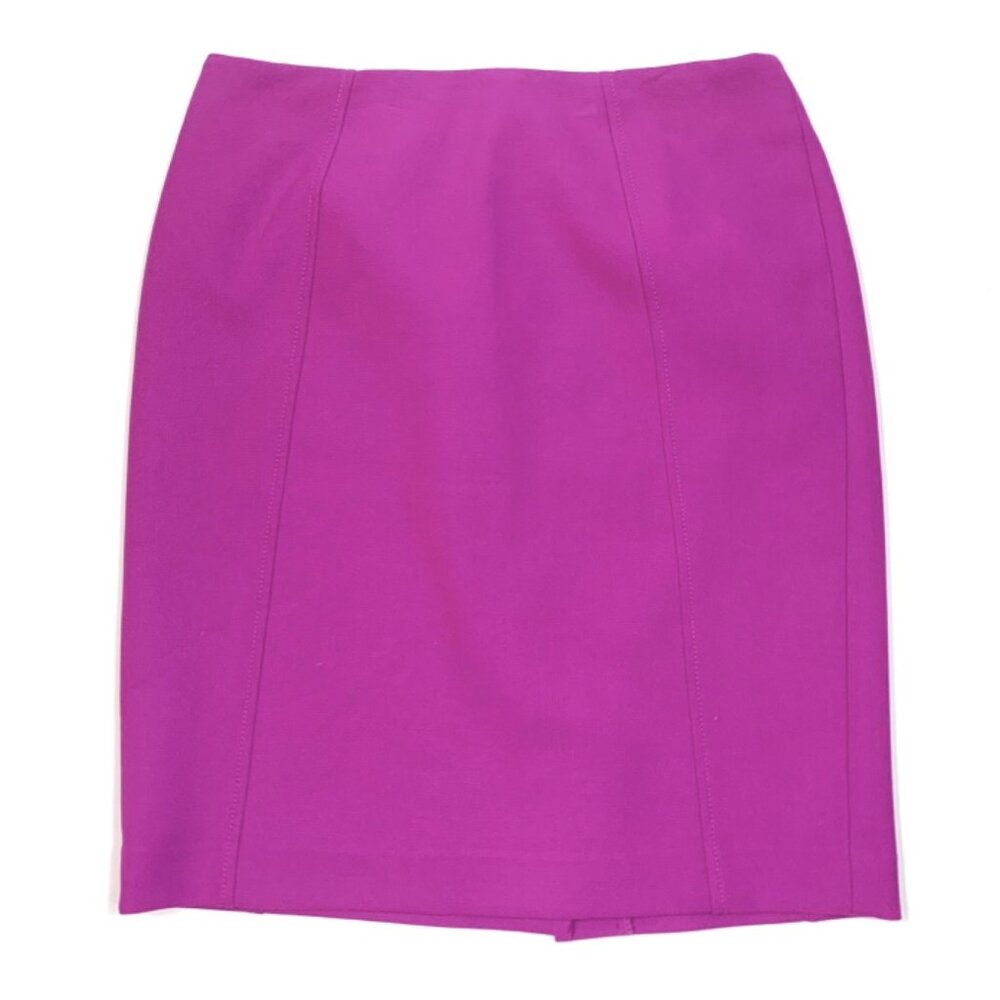 Halogen Career Work Pencil Skirt Magenta Fully Lined Size 6 Barbiecore